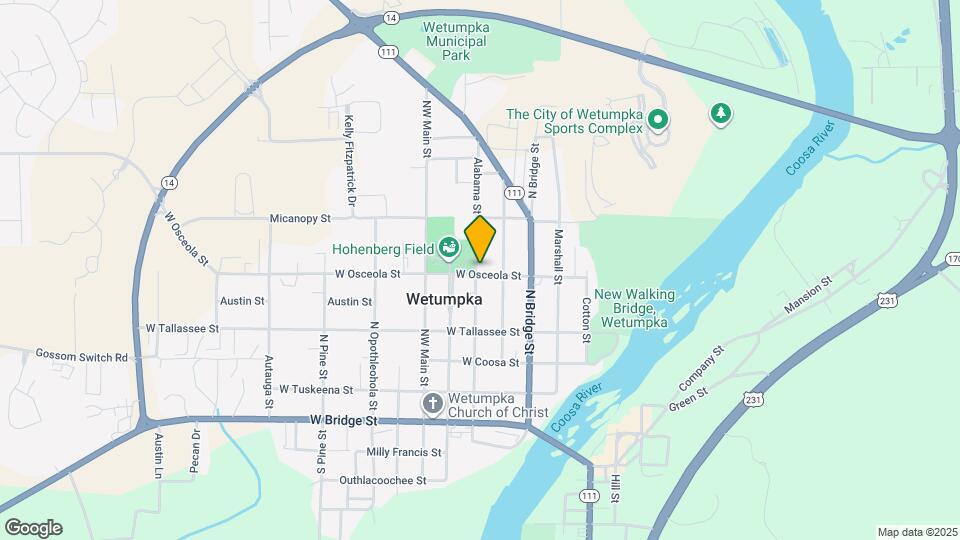 210 W Osceola St Map and Location Details