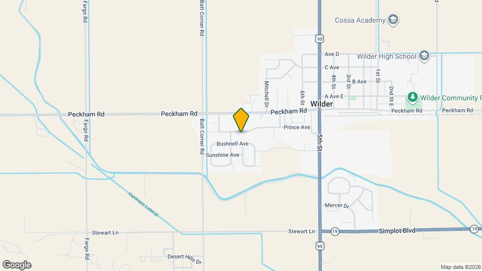 627 Prince Ave Map and Location Details