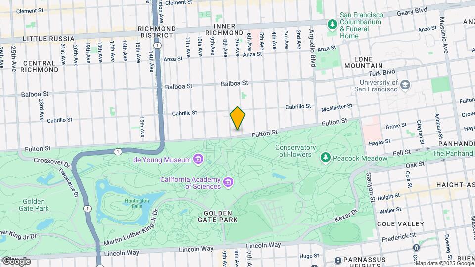 3124 Fulton St Map and Location Details
