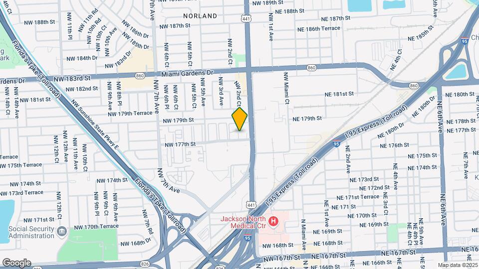 201 NW 177th St Map and Location Details