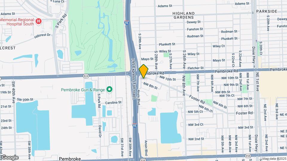850 NW 11th Ave Map and Location Details