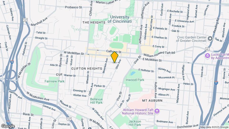 2419 Ohio Ave Map and Location Details