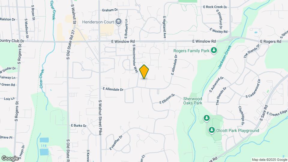 3522 S Bainbridge Dr Map and Location Details