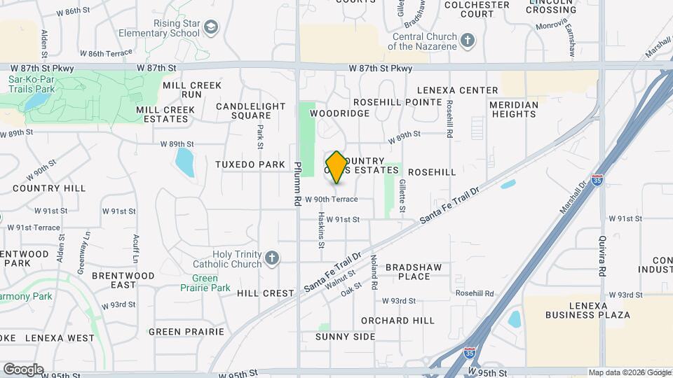 8939 Caenen Lake Rd Map and Location Details