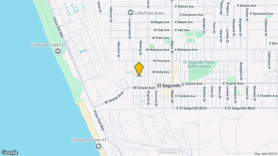 341 Whiting St Mapa y Detalles de la Ubicación