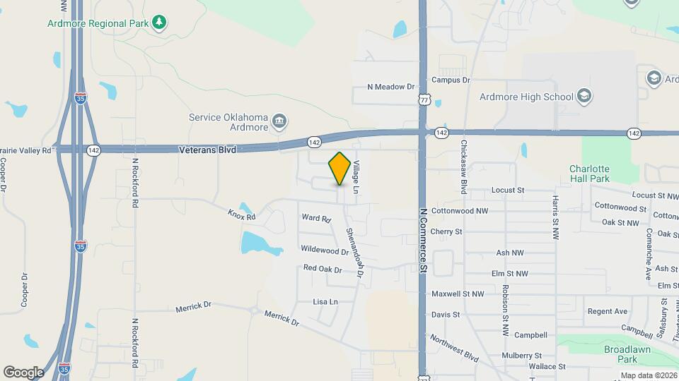2208 Shenandoah Dr Map and Location Details