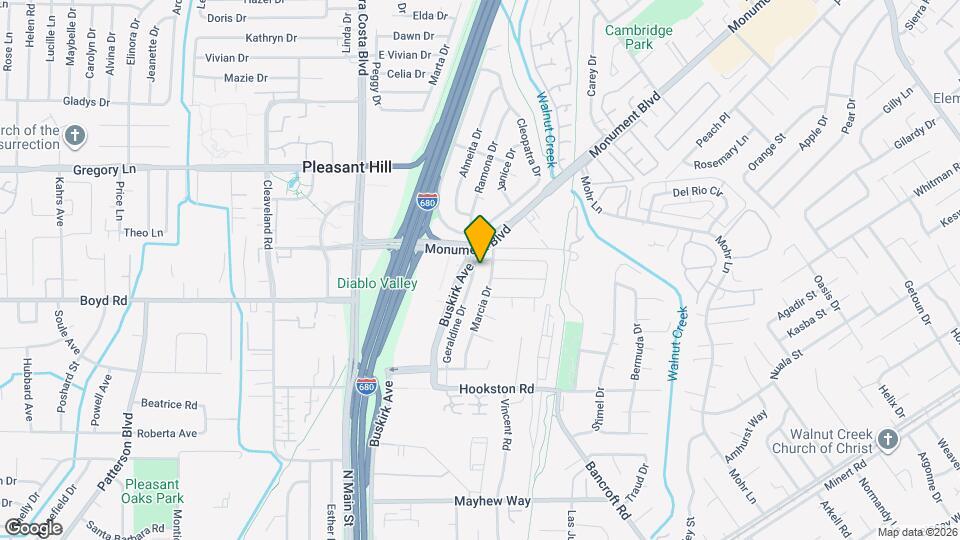 2355 Geraldine Dr Map and Location Details