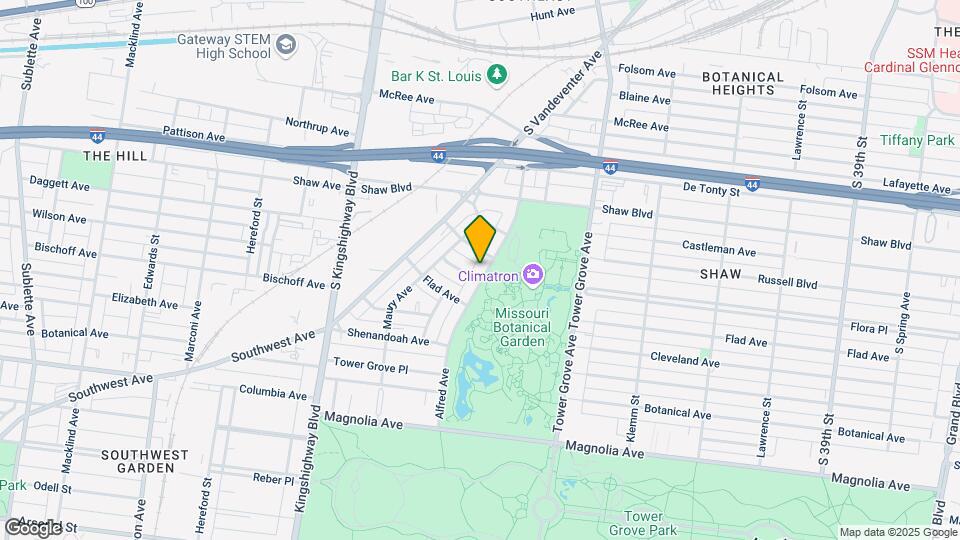 2019 Alfred Ave Map and Location Details
