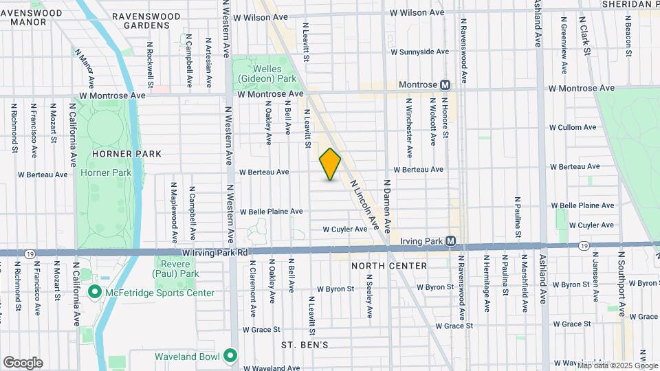 2142 W Warner Ave Map and Location Details