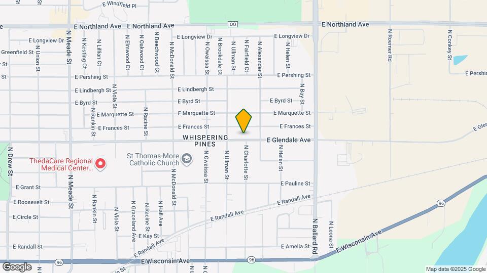 1524 E Glendale Ave Map and Location Details