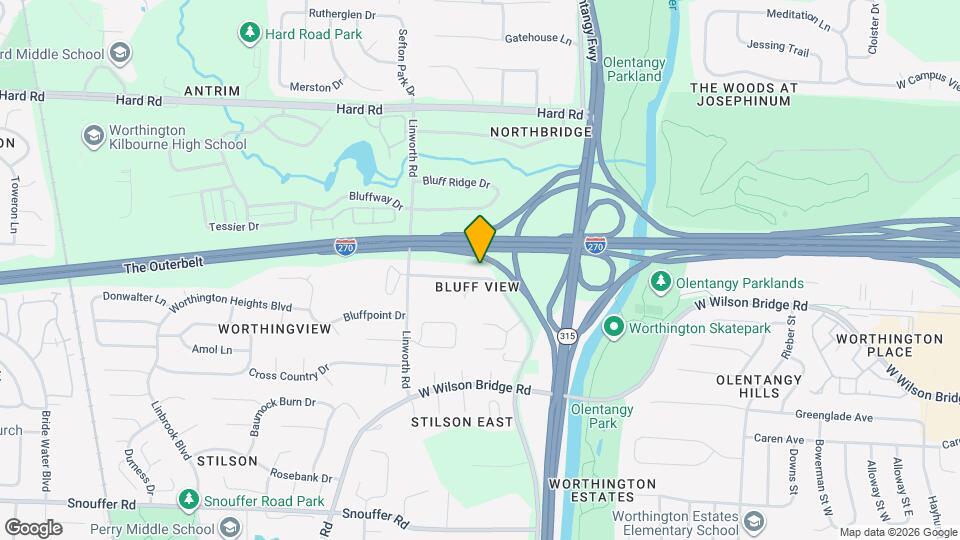 812 Linworth Rd E Map and Location Details