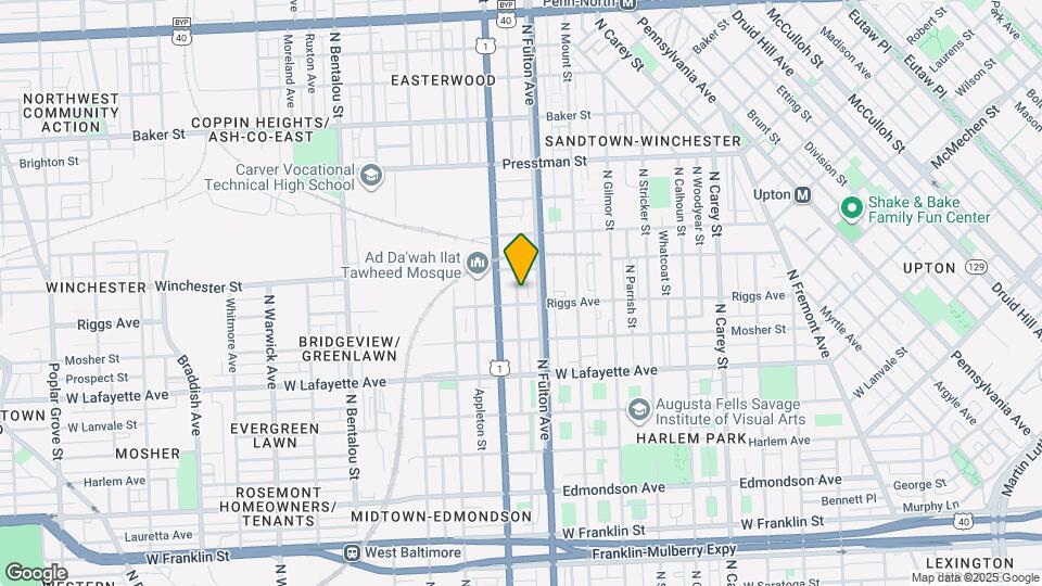 1101 McKean Ave Map and Location Details