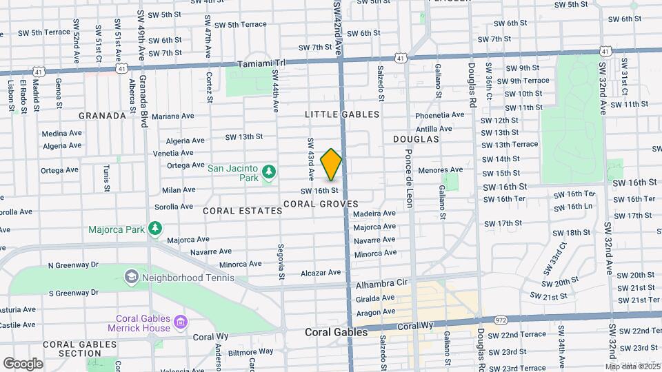 4241 SW 16th St Map and Location Details