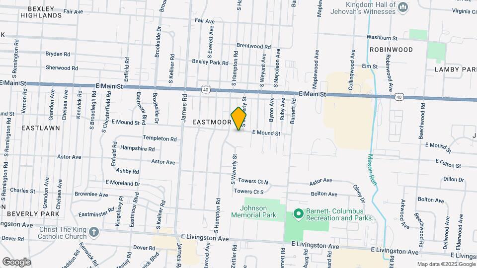 3269 E Mound St Mapa y Detalles de la Ubicación