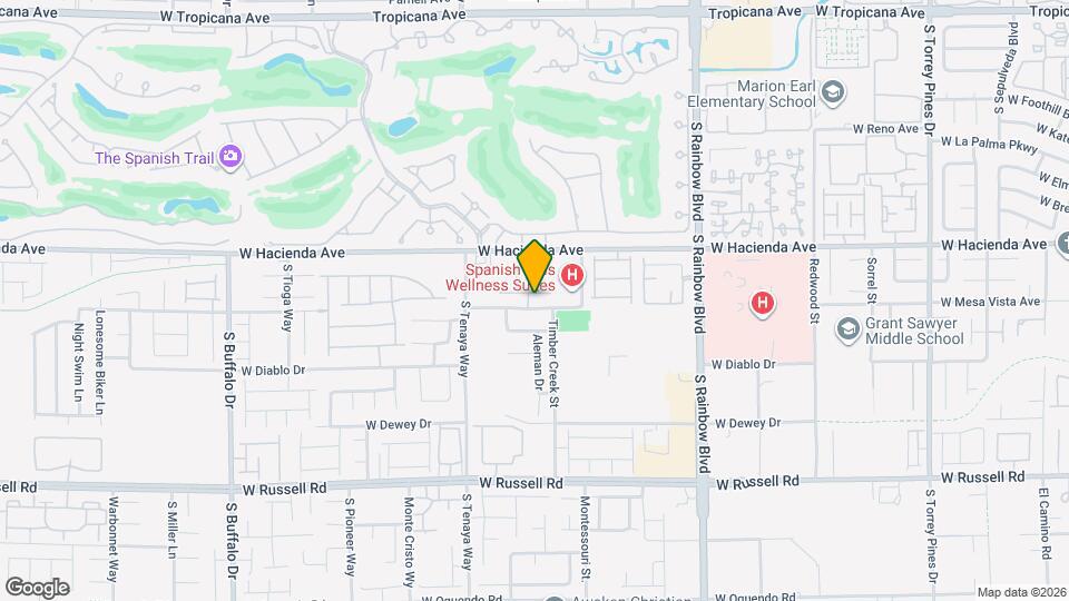 7223 W Pazienza Ave Map and Location Details