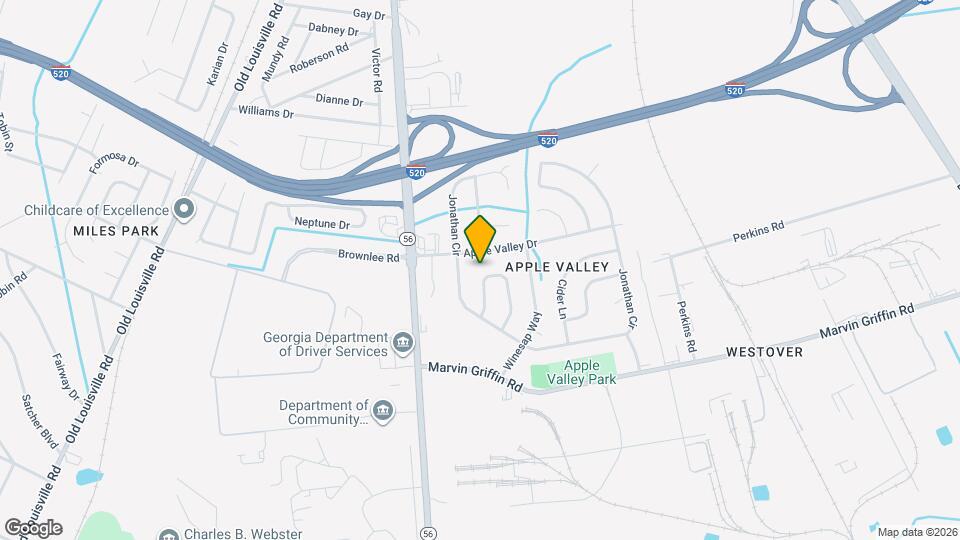 3420 Apple Jack Terrace Map and Location Details