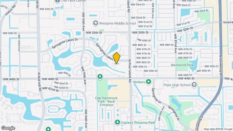 4538 NW 90th Ave Map and Location Details