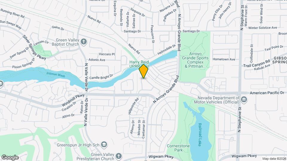 1733 Millstream Way Map and Location Details