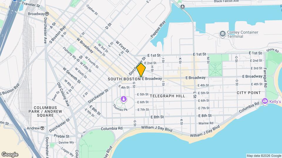 743 E 4th St Map and Location Details