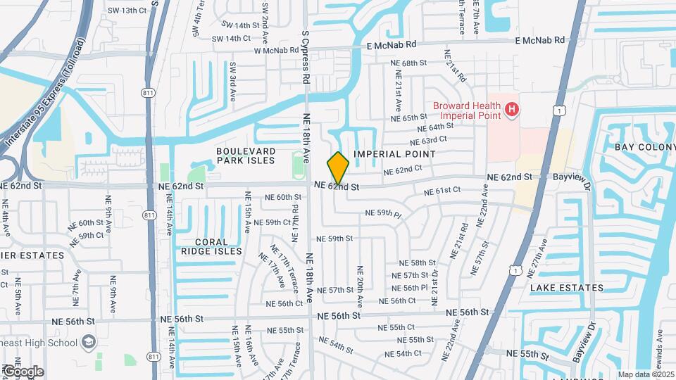 6110 NE 19th Ave Mapa y Detalles de la Ubicación