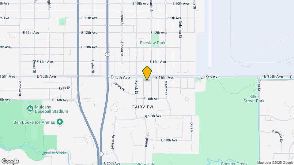 1516 Latouche St Map and Location Details