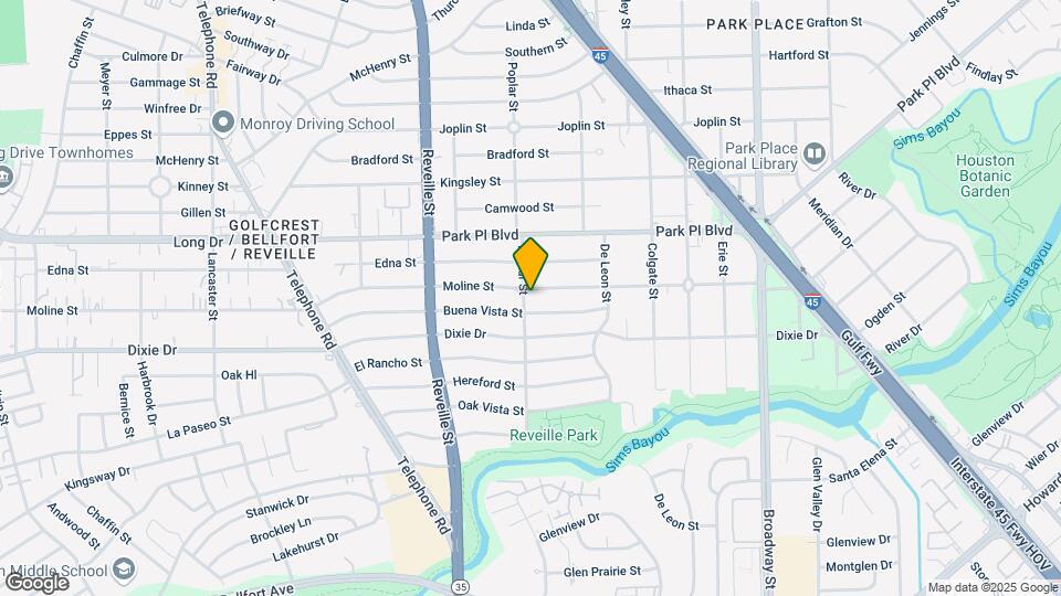 7702 Moline St Map and Location Details