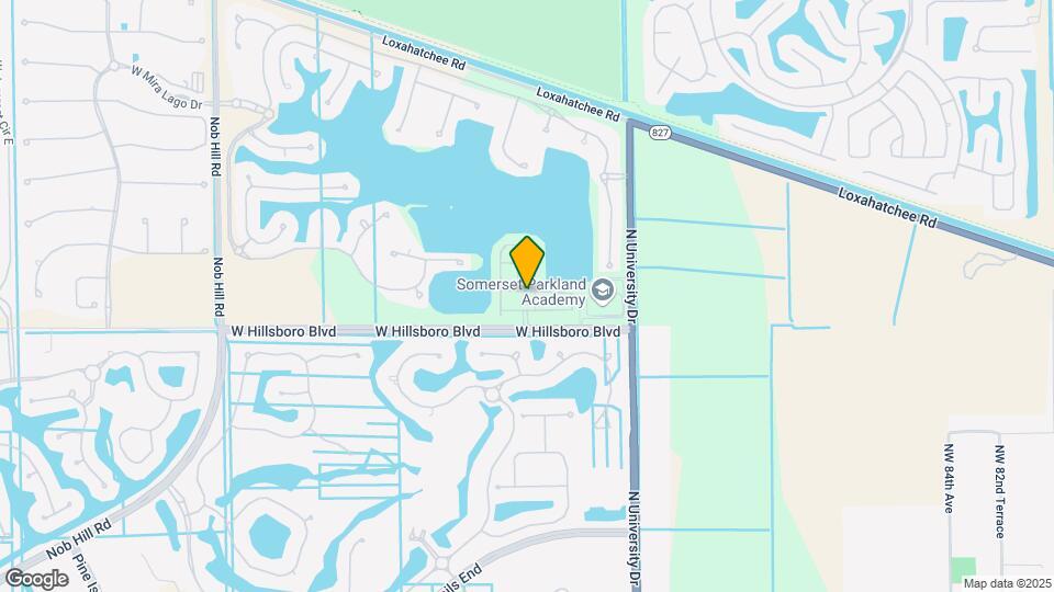 9604 Town Parc Cir N Map and Location Details
