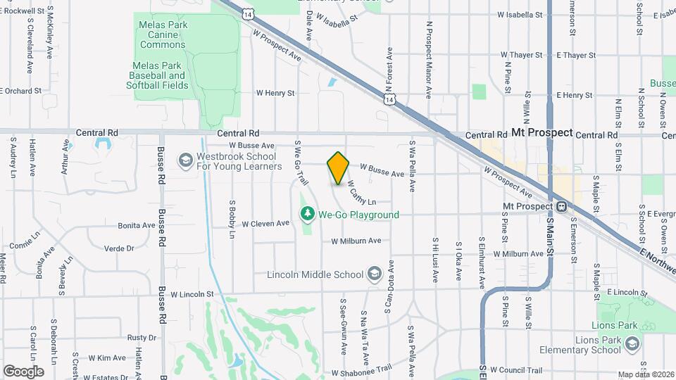 810 W Dresser Dr Map and Location Details