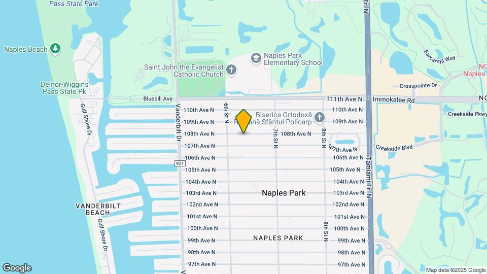 632 108th Ave N Map and Location Details
