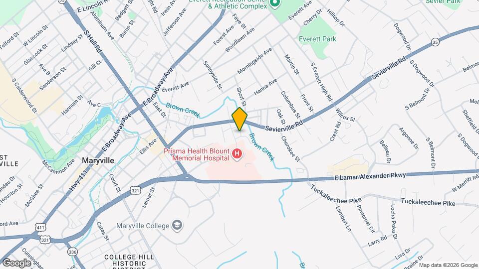 711 Neff St Map and Location Details