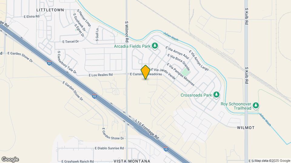 7336 S Avenida Obelo Map and Location Details