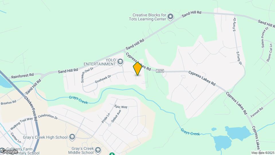 5116 Goshawk Dr Map and Location Details