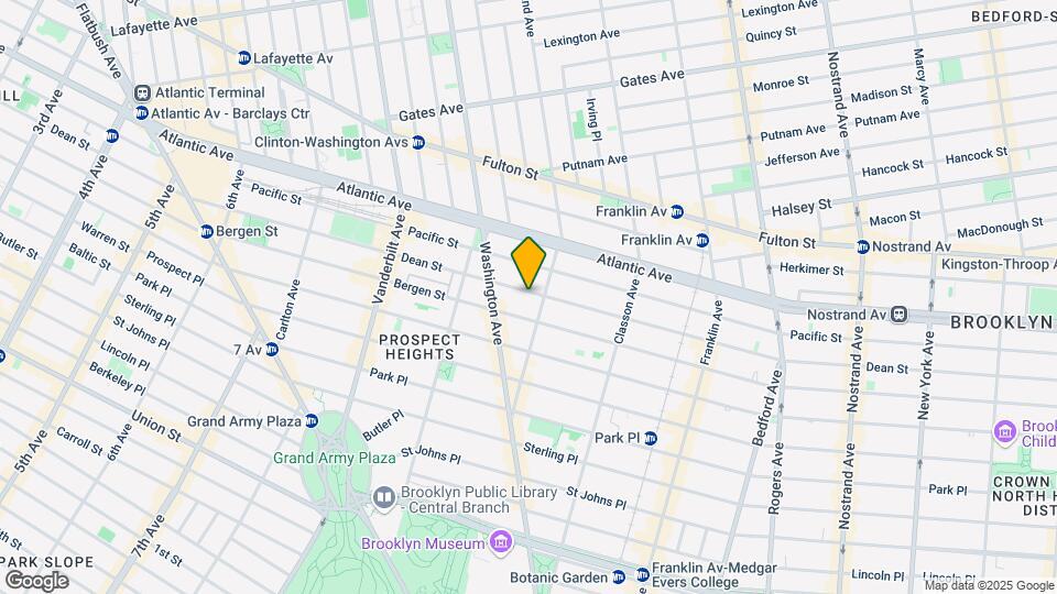 830 Dean St Mapa y Detalles de la Ubicación