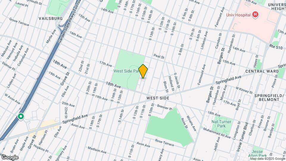 579 S 12th St Map and Location Details