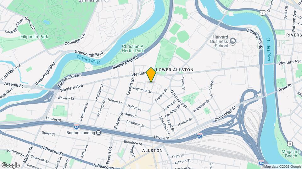 47 Riverdale St, Unit 1 Mapa y Detalles de la Ubicación