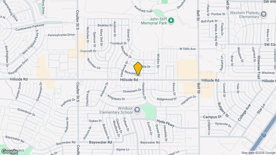 5905 Pelman Pl Map and Location Details