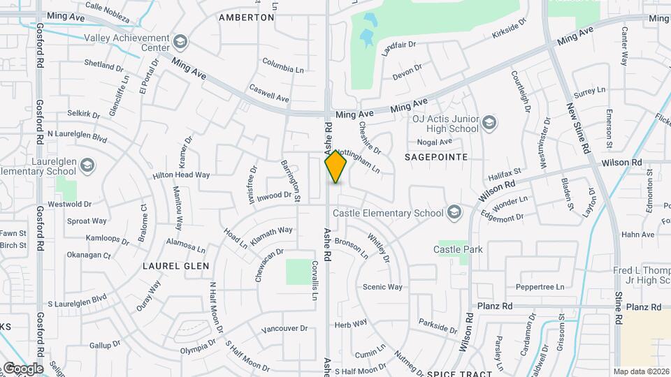 2608 Ashe Rd Mapa y Detalles de la Ubicación