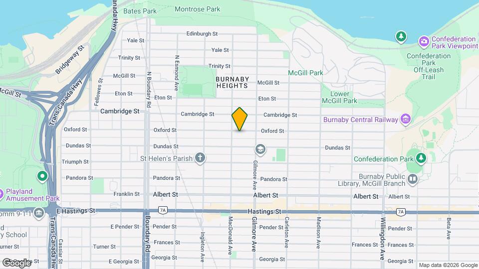 4024 Oxford St Map and Location Details