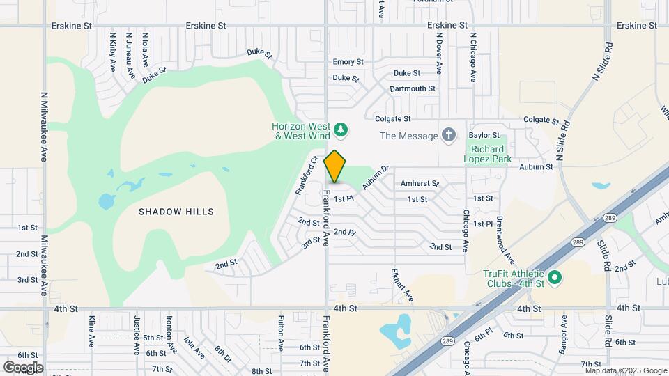 5741 Amherst St Map and Location Details