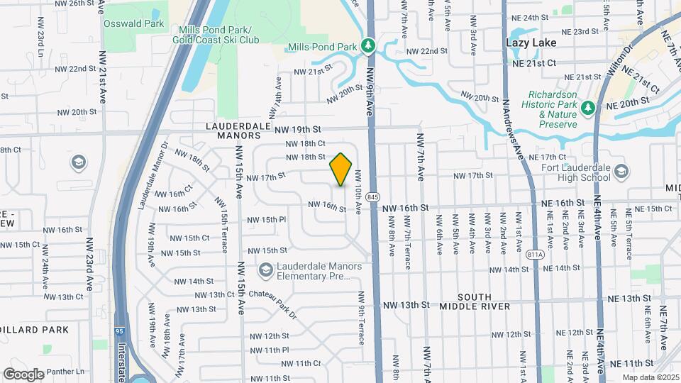 1619 NW 11th Ave Mapa y Detalles de la Ubicación