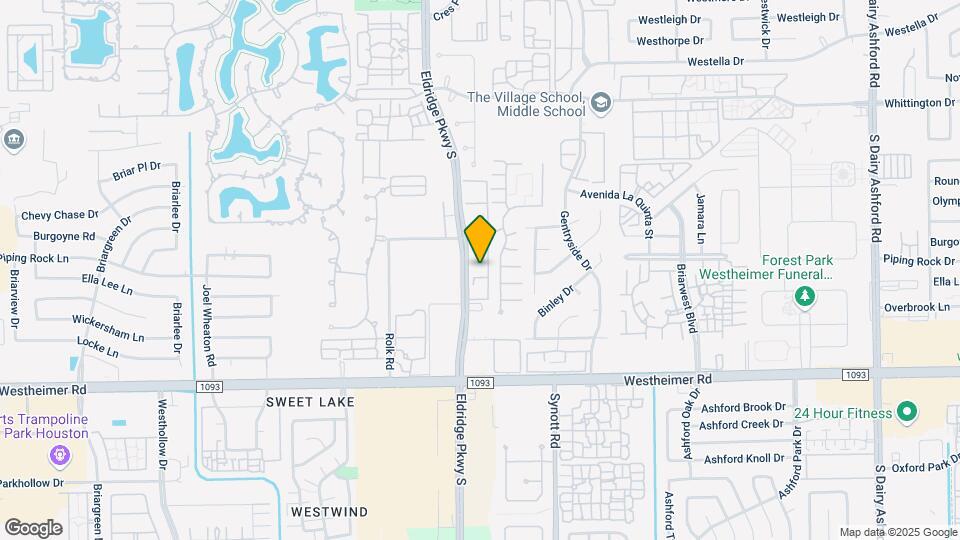 2323 Eldridge Pkwy Map and Location Details