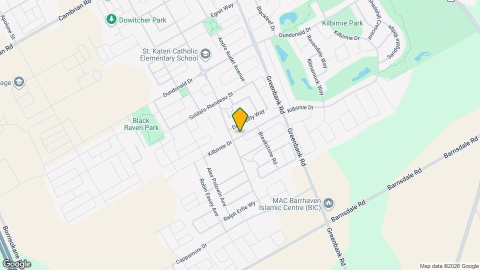 940 Kilbirnie Dr Map and Location Details