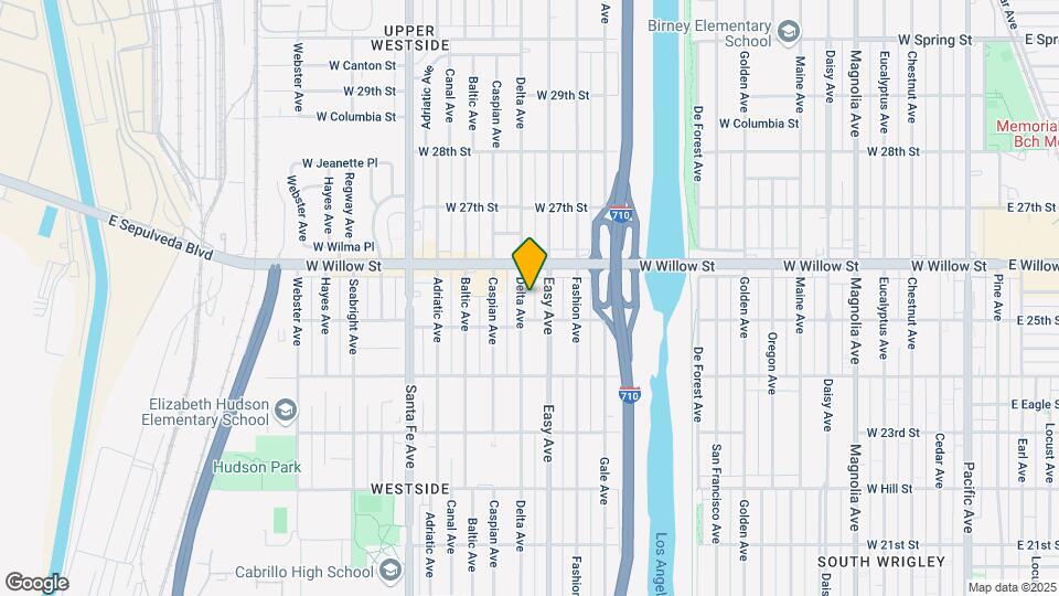 2536 Delta Ave, Unit A Mapa y Detalles de la Ubicación