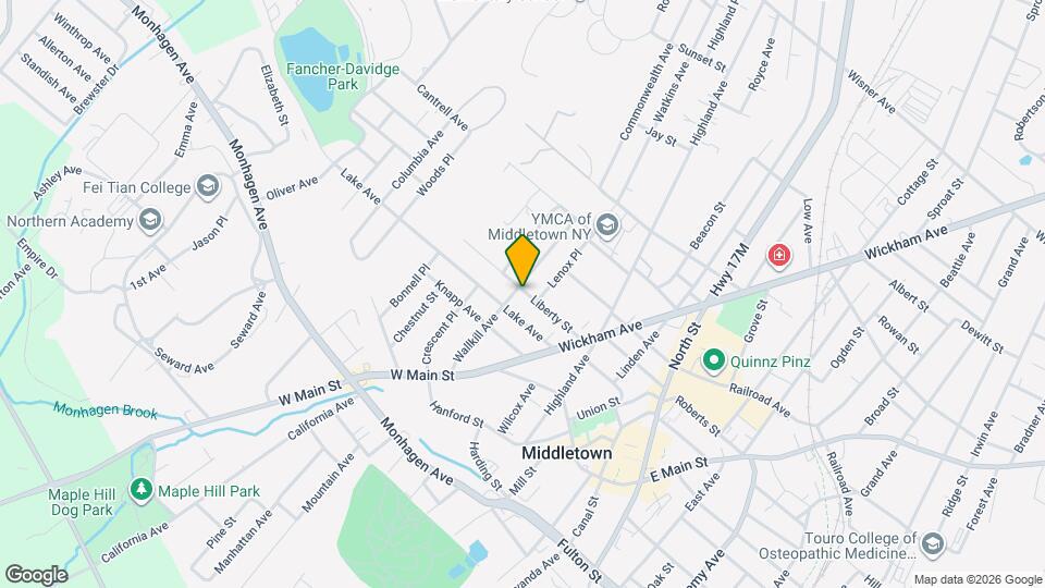 31 Liberty St Map and Location Details