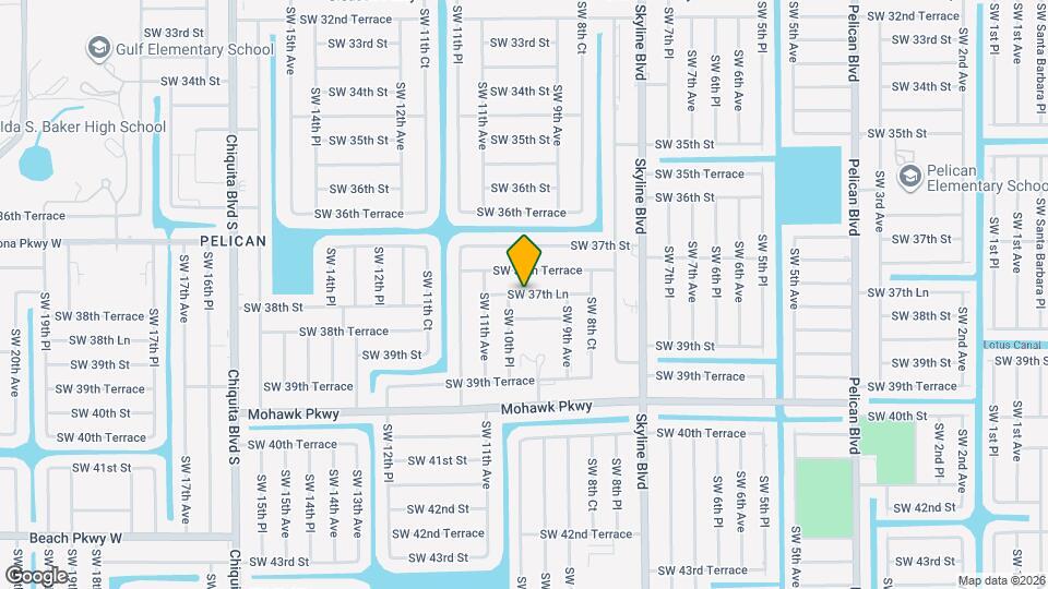 930 SW 37th Ln Map and Location Details