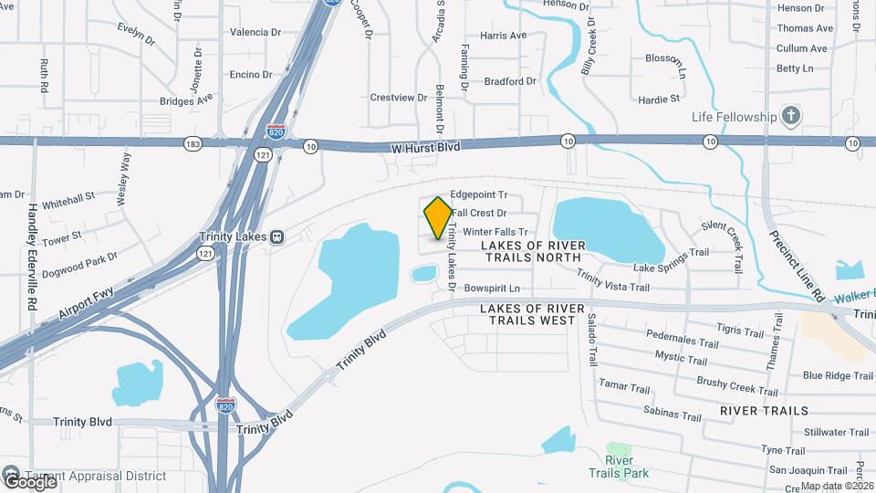 8125 Trinity Vista Trail Mapa y Detalles de la Ubicación