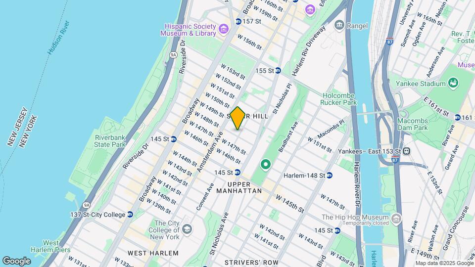 424 Convent Ave-Unit -1 Map and Location Details