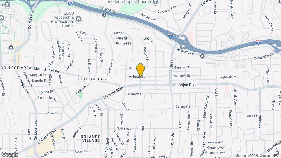 4969 68th St Map and Location Details