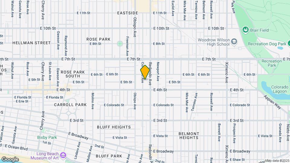 450-456 Coronado Ave Map and Location Details