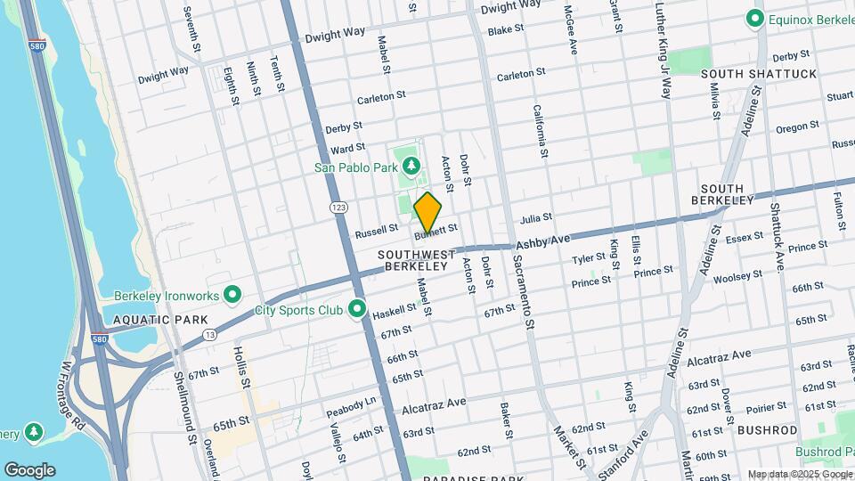 1310 Burnett St Map and Location Details